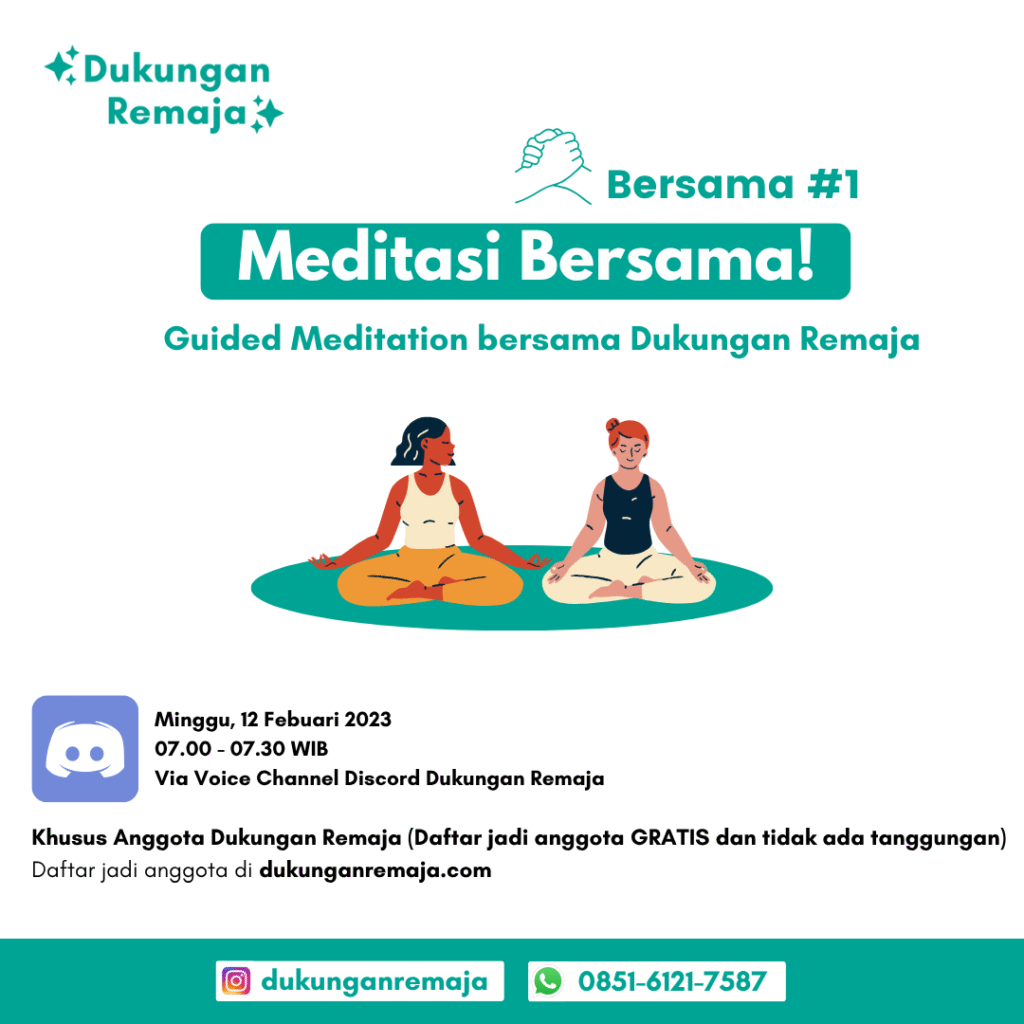 Meditasi Bersama Dukungan Remaja