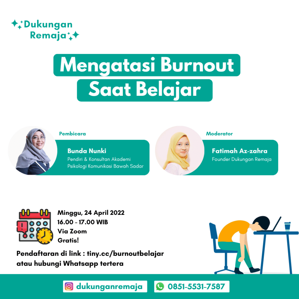 Mengatasi Burnout Saat Belajar by Dukungan Remaja